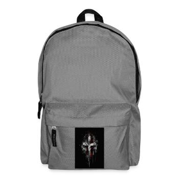 Cross Splash Grunge - Backpack - elephant grey - Front