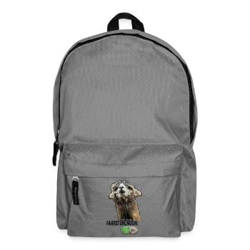 Alpaka - Fahrstuhlmusik on - Rucksack - Mittelgrau - Vorne