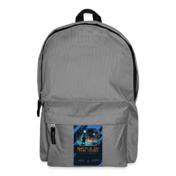 Space Samurai - Schlacht in der Leere - Rucksack - Mittelgrau - Vorne