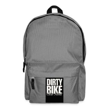 Dirty Bike Clear Mind - Backpack - elephant grey - Front