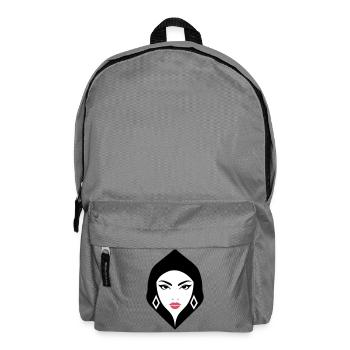 BW Woman Geometric Beauty That Commands Attention - Backpack - elephant grey - Front