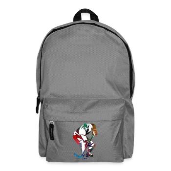 Hockey Sport Art - Backpack - elephant grey - Front