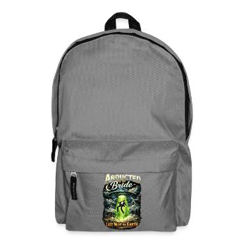 Chemise de fête de garçon Marié pour hommes enlèvement d’OVNIs - Sac à dos - gris éléphant - Devant