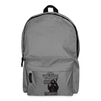 Sensenmann der Nacht - Rucksack - Mittelgrau - Vorne