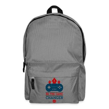 Sei der Game Changer Controller Tee - Rucksack - Mittelgrau - Vorne