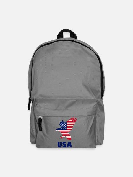 Flag verwenden - Rucksack - Mittelgrau