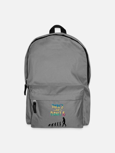 Kein B - Rucksack - Mittelgrau