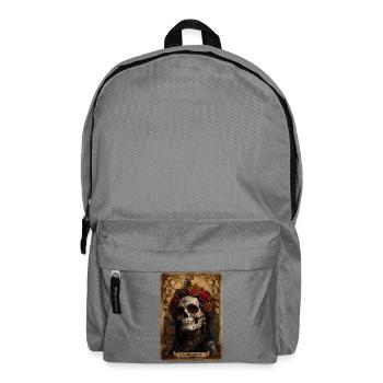 Halloween Sugar Skull Sugarskull Tarot - Rucksack - Mittelgrau - Vorne
