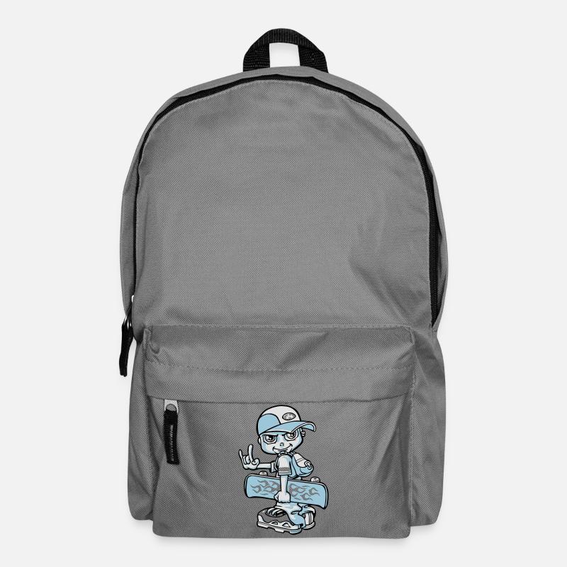 Skater boy flex - Backpack - elephant grey