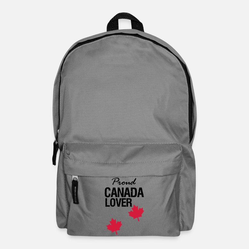 Canada Lover Kanada Land Nordamerika Geschenk - Rucksack - Mittelgrau