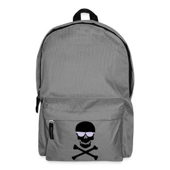 Violette Minimal Sonnenbrillen-Silhouette - Rucksack - Mittelgrau - Vorne