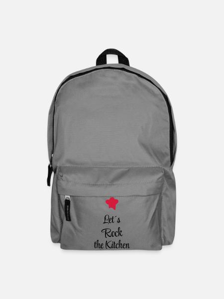 kochen - Rucksack - Mittelgrau