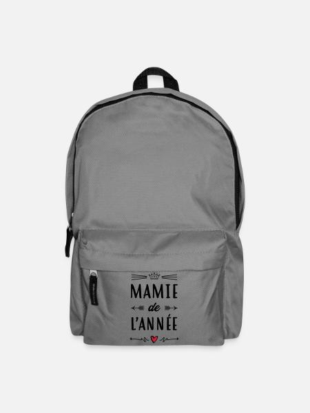 Mamie Mamy Grand-Mère Grand Mere Grands Parents - Backpack - elephant grey