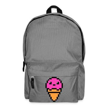 glace - Sac à dos - gris éléphant - Devant