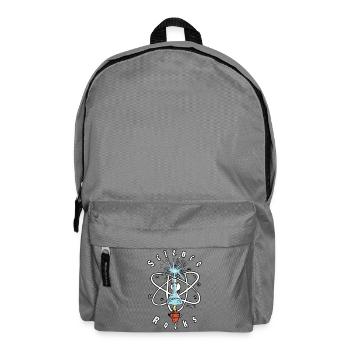 Wissenschaft Physik Rockt - Rucksack - Mittelgrau - Vorne