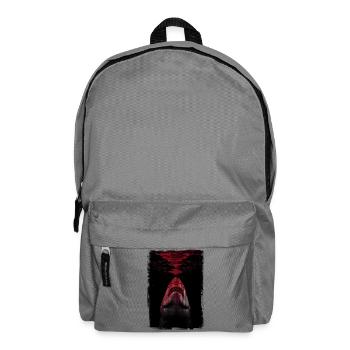 Le requin - Sac à dos - gris éléphant - Devant