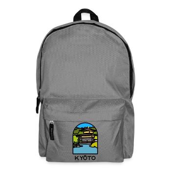 Kyoto - Kinkaku-ji - Backpack - elephant grey - Front