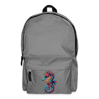 Seahorse - Backpack - elephant grey - Front