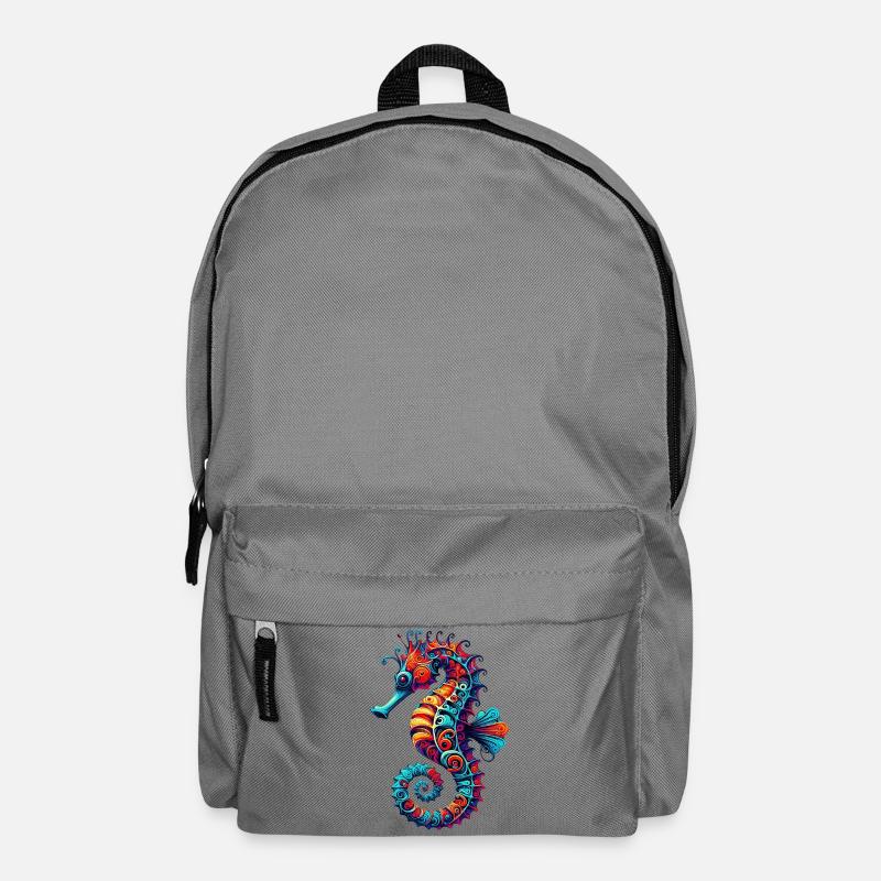 Hippocampe - Sac à dos - gris éléphant