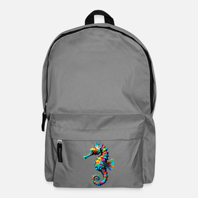 Hippocampe - Sac à dos - gris éléphant
