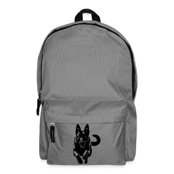 Malinois - Sac à dos - gris éléphant - Devant