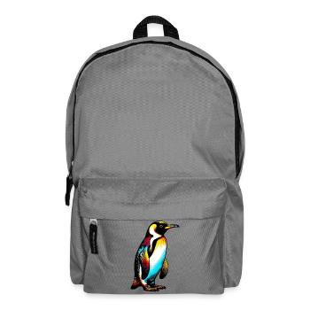 Pingouin - Sac à dos - gris éléphant - Devant