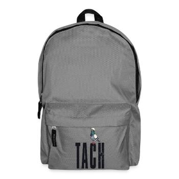 Tach Ruhrpott Taube Begrüßung Traditionell - Rucksack - Mittelgrau - Vorne