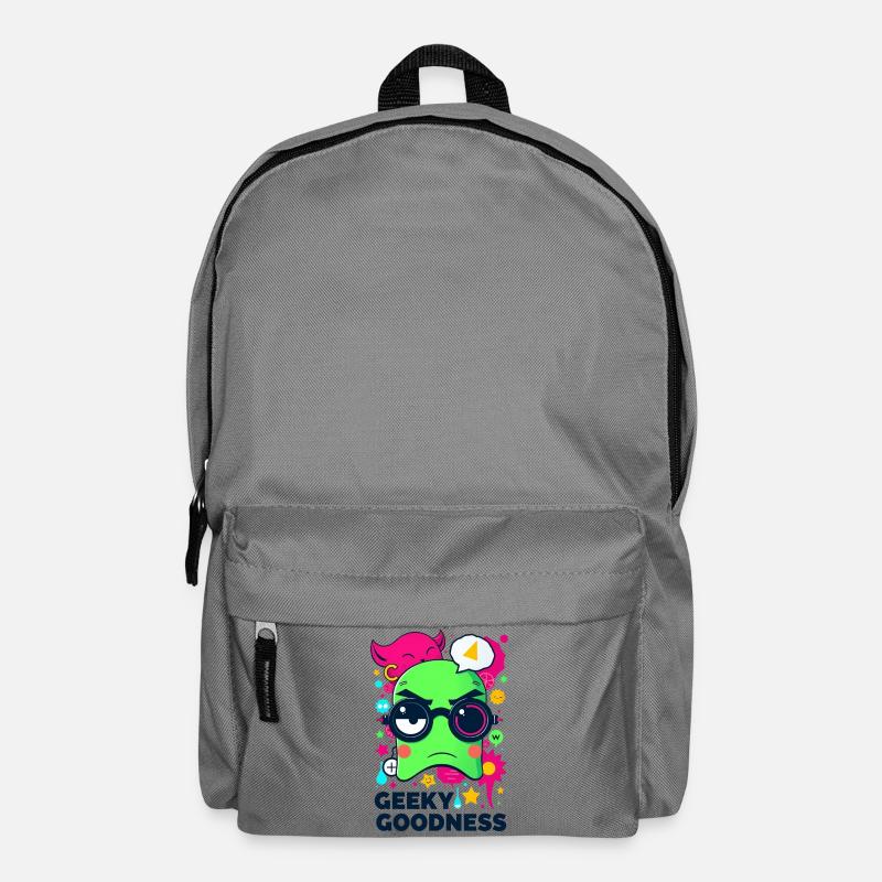 Geeky Goodness - Backpack - elephant grey