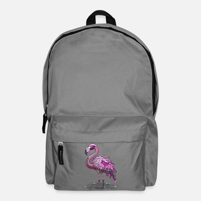 Flamingo - Rucksack - Mittelgrau