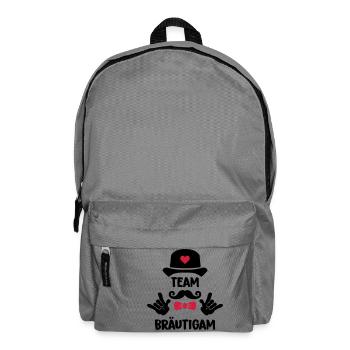Team Groom - Backpack - elephant grey - Front