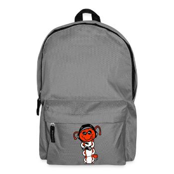 Gamer Caterpillar Nerd Gaming Controller Console Game - Backpack - elephant grey - Front