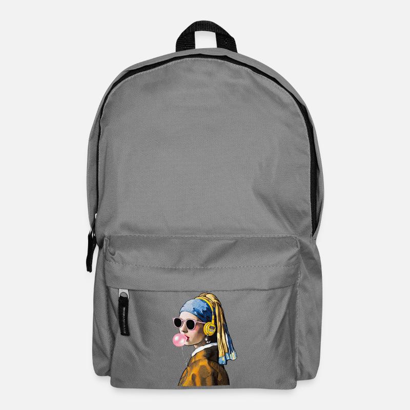 Mädchen Humur - Rucksack - Mittelgrau