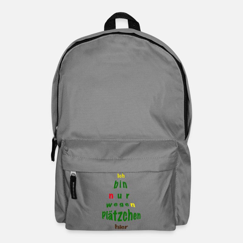 I'm only here for cookies - Backpack - elephant grey