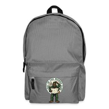 Lost in the Woods Bigfoot Club - Rucksack - Mittelgrau - Vorne