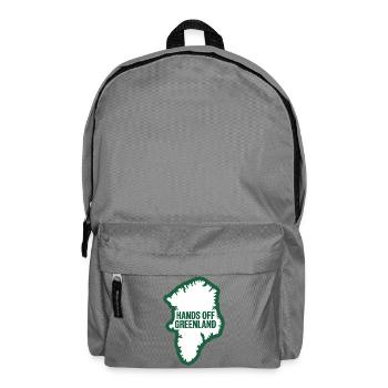 Pas touches au Groenland ! - Groenland / Grønland - Sac à dos - gris éléphant - Devant