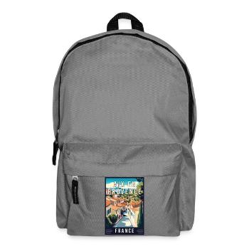 Experience Charming Aix-en-Provence in France - Backpack - elephant grey - Front