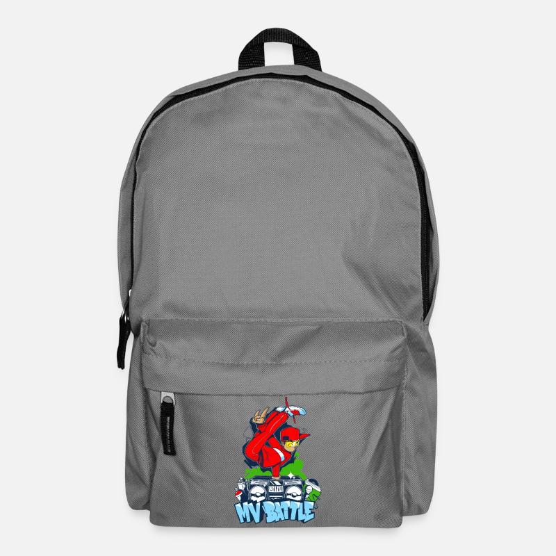 Breakdance | B-Boy | Hip Hop - Sac à dos - gris éléphant