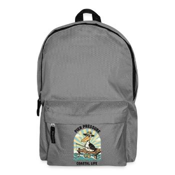 Pelican Fisherman Pier Pressure Coastal - Backpack - elephant grey - Front