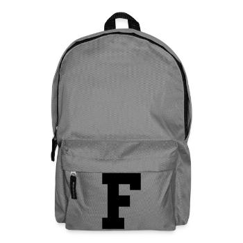 F - Backpack - elephant grey - Front