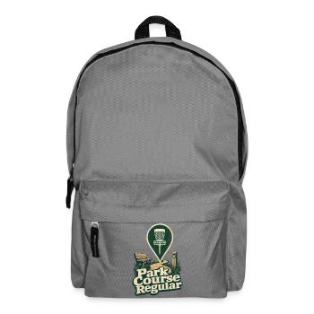 Park Course Regular Disc Golf, Park Frisbee Golf - Backpack - elephant grey - Front
