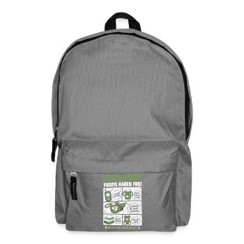 Elternzeit Profis Haben Frei - Rucksack - Mittelgrau - Vorne