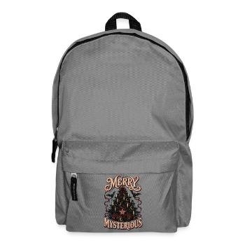 Merry and Mysterious Christmas Tree - Backpack - elephant grey - Front