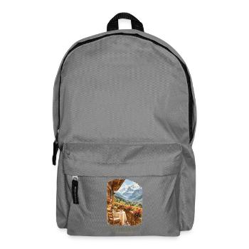 Grindelwald Schweiz Bergflucht - Rucksack - Mittelgrau - Vorne