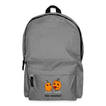 Amour de la citrouille - Sac à dos - gris éléphant - Devant