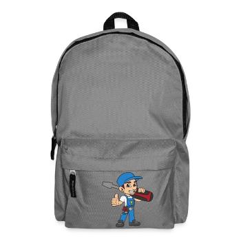 electrician - Backpack - elephant grey - Front