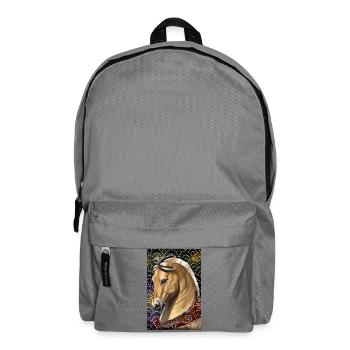 poster fjord - Backpack - elephant grey - Front