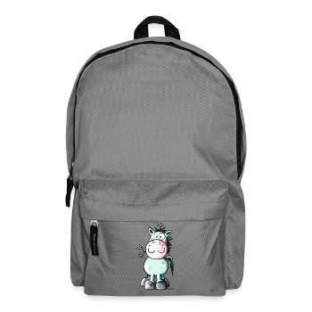 Das Pferd - Rucksack - Mittelgrau - Vorne