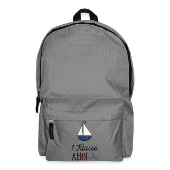 Erstklässler ahoi - Rucksack - Mittelgrau - Vorne