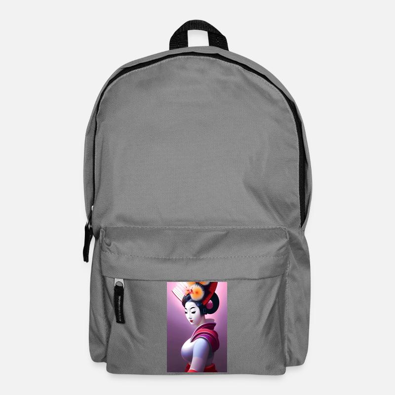 Geisha 9 - Rucksack - Mittelgrau