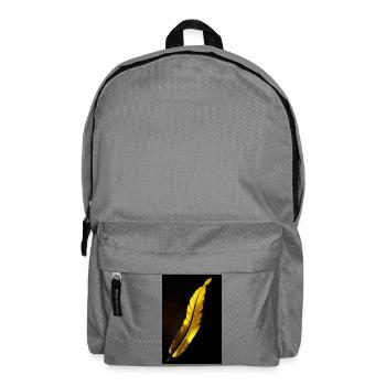 Feder - Rucksack - Mittelgrau - Vorne